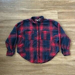 Buckle boyfriend flannel